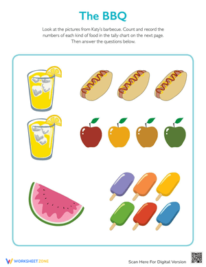 The BBQ Tally: Practice Tally Charts
