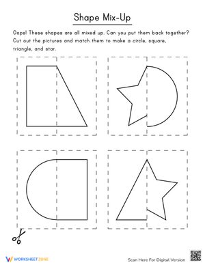 Shape Mix-Up: Shape Recognition Fun
