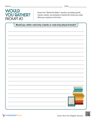 Would You Rather Prompt 2: Engaging Choices