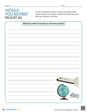 Would You Rather Prompt 6: Fun Choices