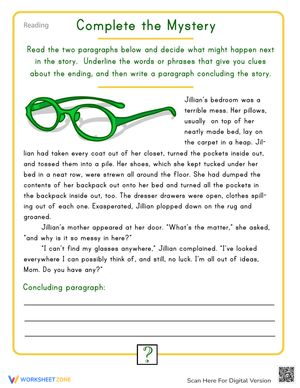 Solve the Complete Mystery: Reading Challenge