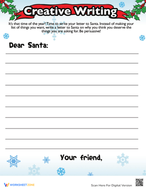 Christmas Writing Prompt: Spark Creativity