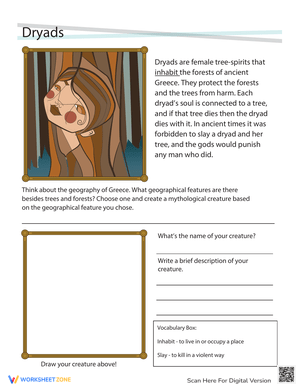 Discover the Mythical World of Dryads
