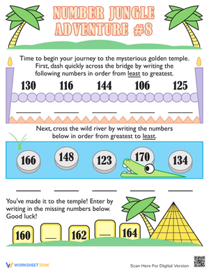Putting Numbers in Order: Enhance Sequencing Skills