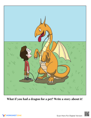 Design Your Pet Dragon Worksheet
