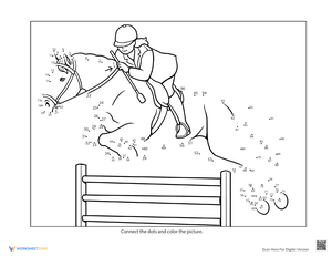 Connect the Dots Animal Worksheet