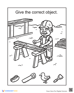 Find the Missing Object Worksheet