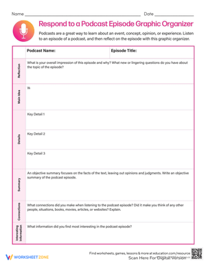 Responding to a Podcast Episode