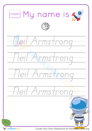 My Name Is Worksheet for Early Learners