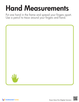 Measurement Hand Second Worksheet for Time Skills