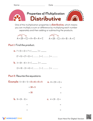 Master Distributive Property of Multiplication