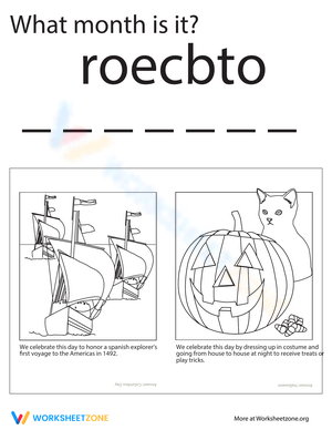 Month of October