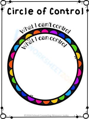 Things I Can and Can't Control Tool