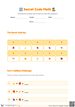 Secret Code Math