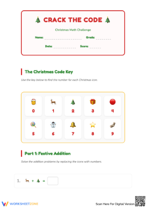 Crack the code Christmas