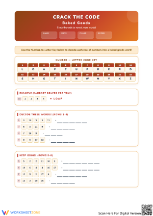 Crack The Code with Baked Goods