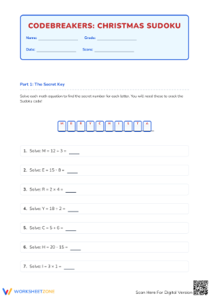 Crack The Code with Sudoku