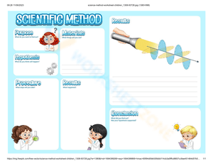 Understand the Scientific Method: Worksheet 2