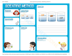 Reviewing the Scientific Method: Worksheet 5
