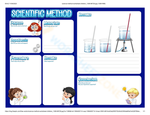Advanced Scientific Exploration: Worksheet 9