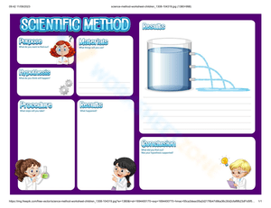 Expand Your Scientific Knowledge: Worksheet 10