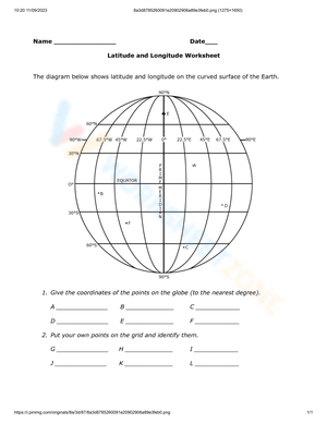 Explore Latitude and Longitude Coordinates