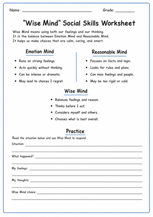 Essential Nonverbal Communication Worksheet | Grade 7-8
