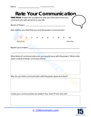 Rate Your Communication