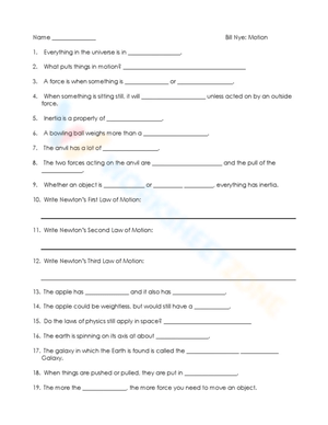 Bill Nye - Motion Recording