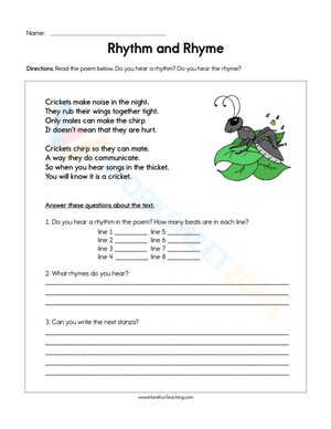 Explore Rhythm and Rhyme in Music