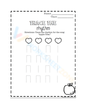 Trace The Rhythm Apple Tree