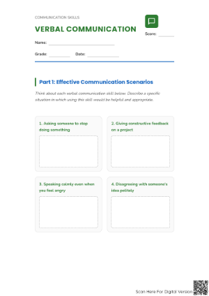 Verbal Communication Situations