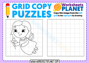 Grid Copy Puzzle: Fairy