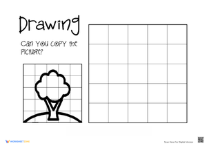 Copy the Picture: Tree Drawing Practice