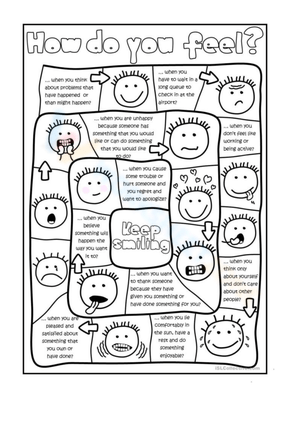 How Do You Feel? Worksheet for Expressing Feelings
