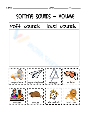 Sorting Sounds- Volume