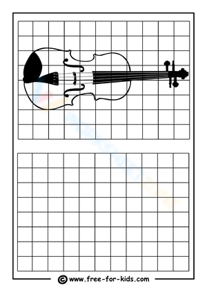 Free Printable Grid Drawing Worksheets for All Ages