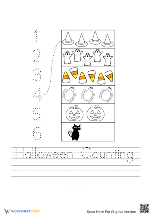 Fun Halloween-Themed Counting Practice