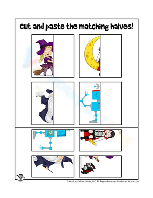 Halloween Matching Game for Kids