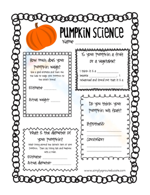 Explore Pumpkin Science