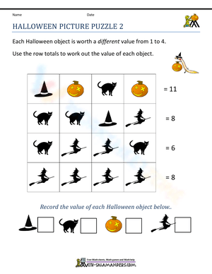 Solve Halloween Picture Puzzle