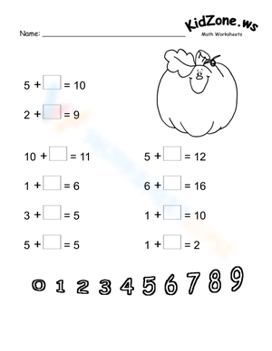 Engaging Halloween Addition Worksheet