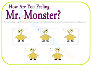How Are You Feeling Ear Training Worksheet