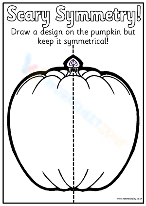 Scary Pumpkin Symmetry