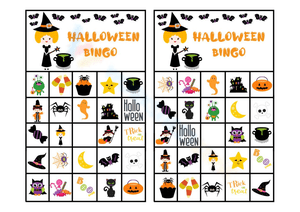 Play Halloween Bingo with Card 11!