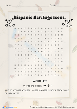 Hispanic Heritage Icons