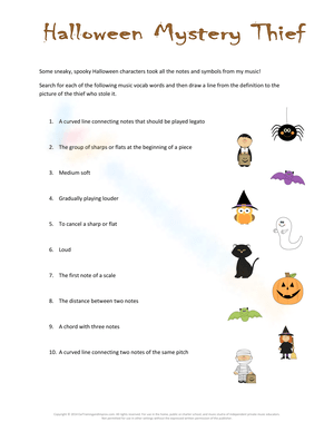 Solve the Halloween Mystery Thief