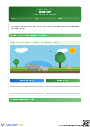 Ecosystems: Abiotic and Biotic Factors