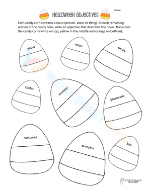 Descriptive Fun: Halloween Adjectives