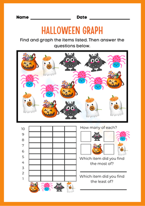 Halloween Graph Worksheet